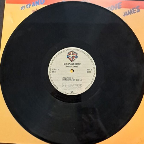 Freddie James Get Up and Boogie vinyl record