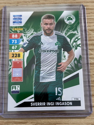 Ingi Ingason Panathinaikos Panini Adrenalyn 2024-25 card like new