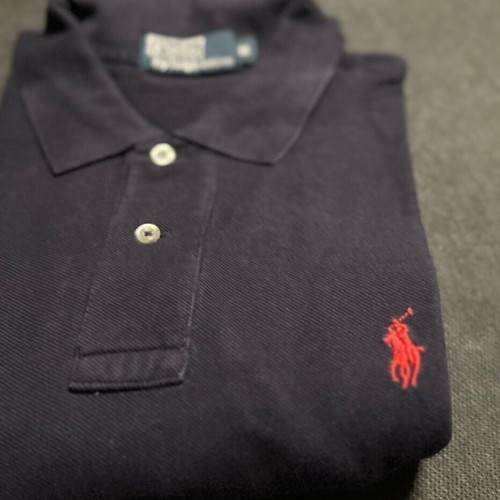 Ralph Lauren men's polo shirt short sleeve blue like new size M