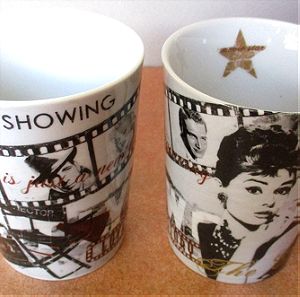 Dora Papis: 2 πορσελάνινες κούπες (mugs)