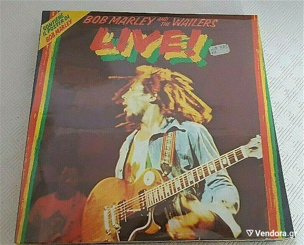  Bob Marley And The Wailers – Live! LP Italy 1985' ( sfragismeno )