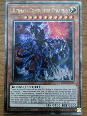 Ultimate Conductor Tyranno RA04 Near Mint Yu-Gi-Oh! Card