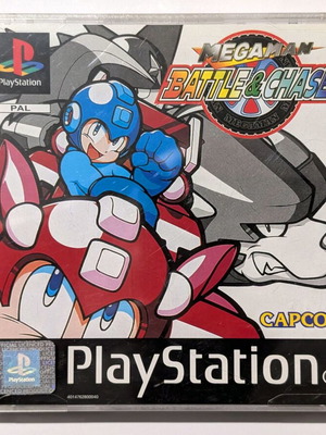 Mega Man Battle & Chase PlayStation (PS1) like new, PAL version