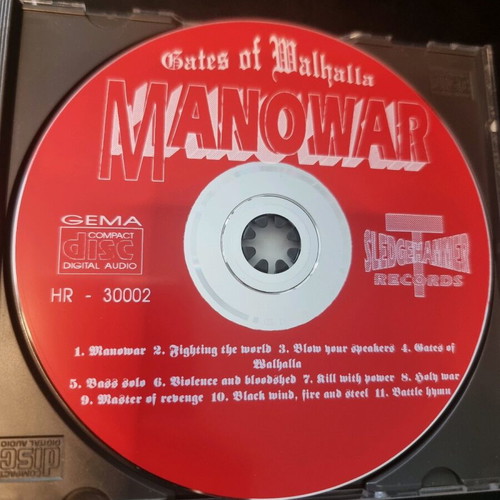 Manowar Gates of Valhalla CD used, metal