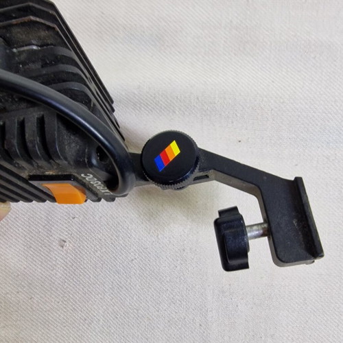 Unomat LX803DC halogen video camera light, vintage
