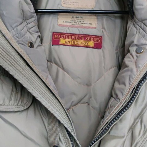 Parajumpers Masterpiece Anthology men's jacket XL beige like new