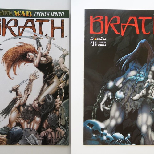 Brath complete set used, Crossgen Comics in English