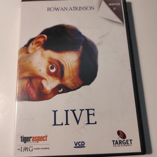 Rowan Atkinson Live Part 2 DVD like new with Greek subtitles