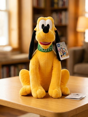 Disney Pluto λούτρινο κουκλάκι με καρτελάκι