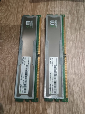 DDR2 memory set 2x1GB 800MHz like new