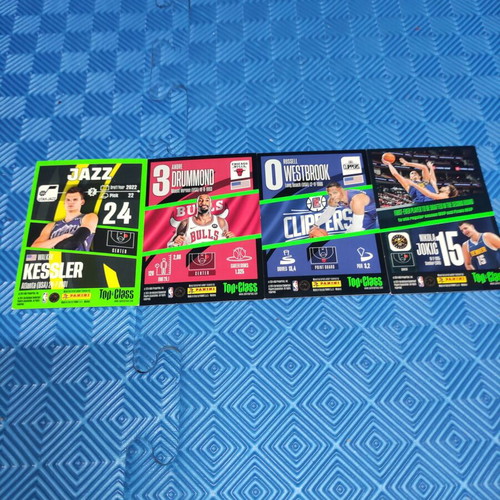 Panini Top Class NBA Basketball Cards Set of 4 like new