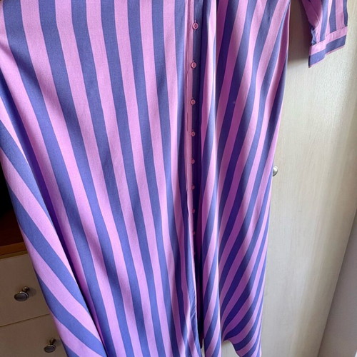 Yas maxi dress striped like new, size Large