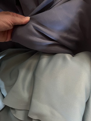 Jersey fabrics new, two colors, about 10 pieces of 15 meters each