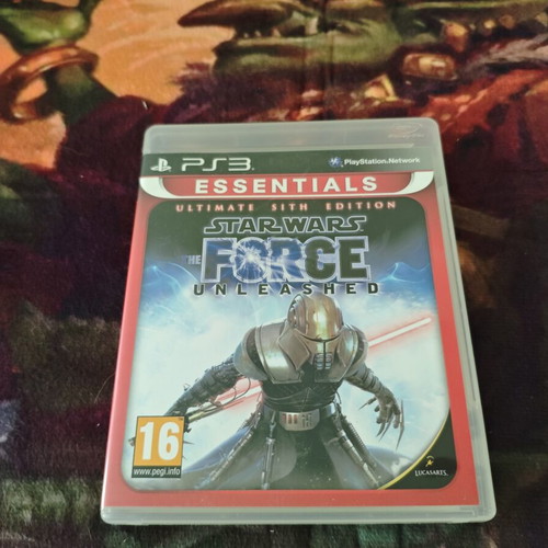 Star Wars The Force Unleashed PS3 game