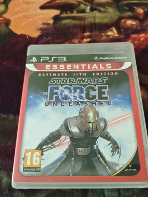 Star Wars The Force Unleashed PS3 game