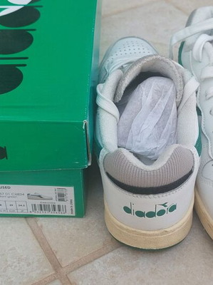 Diadora MI Basket Low Icona Retro Sneaker καινούργιο, λευκό μέγεθος 39