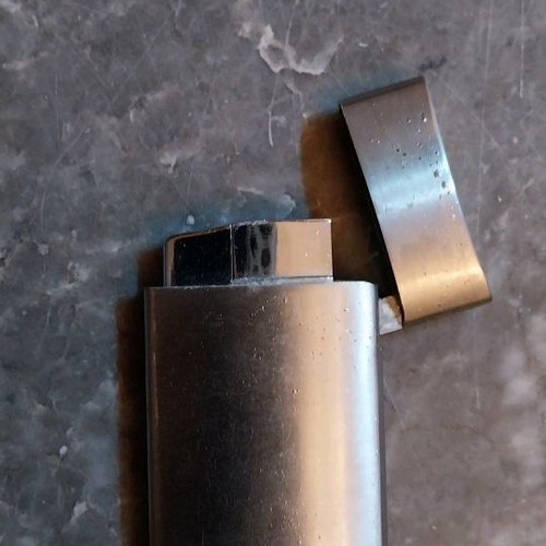 Vintage gas refillable lighters used, pack of 4