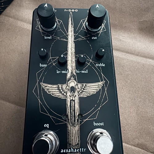 Lichtlaerm Audio Aesahaettr Modern Metal Boost pedal like new