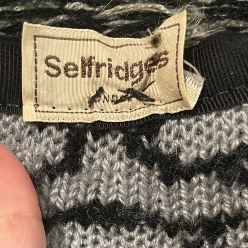 Selfridges London vintage wool hat like new