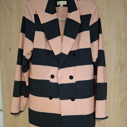 Trilogy blazer like new, blue and soft pink