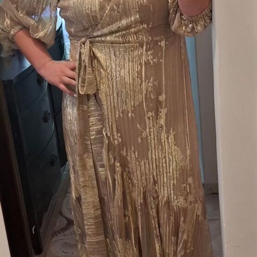 Open Fashion wedding and baptism dress like new, size large/x-large