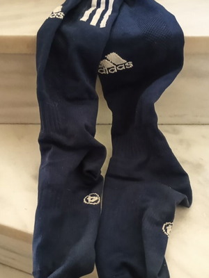 Adidas sports socks dark blue like new, size 4