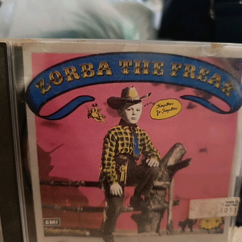 Zorba the Freak CD like new, rock by Pavlos Sidiropoulos