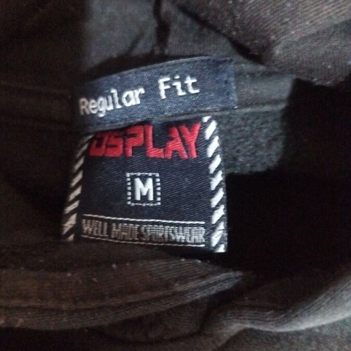 Dsplay sweatshirt medium size like new, gray and blue