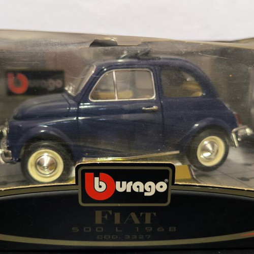 Burago Fiat 500 L 1968 1/16 model new