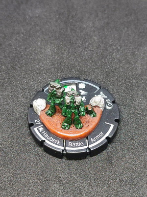 Mechwarrior Hauberk Battle Armor #018 used