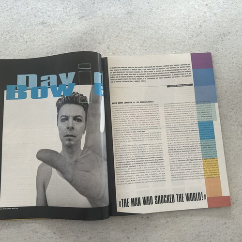 Music Life magazine September 1999, David Bowie cover