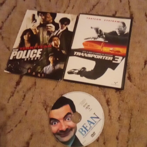 Ταινίες DVD περιπέτειας σαν καινούργιες, πακέτο με υπότιτλους