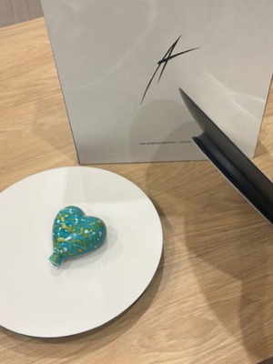 Πιάτα πορσελάνης με υπερυψωμένη βάση Ann Demeulemeester για Serax καινούργια, 2 τεμ.