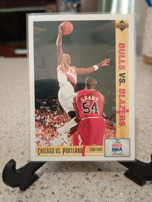 Κάρτα 1991-92 Upper Deck Chicago vs Portland νέα