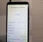 Huawei smartphone, fully functional, blue, Android