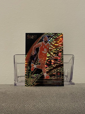 Darius Thompson Panini Select 25-26 Euroleague Courtside Parallel κάρτα