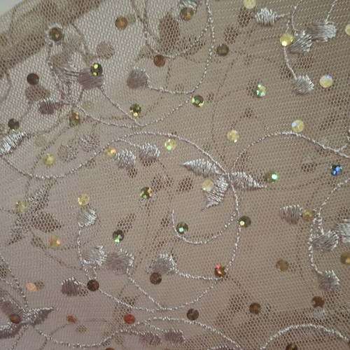 Beige top with lace Flirt by Fani Tsakiri, like new, size L/XL