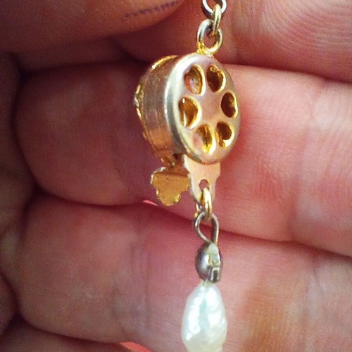 Vintage pearl necklace 60s, length 54 cm, like new