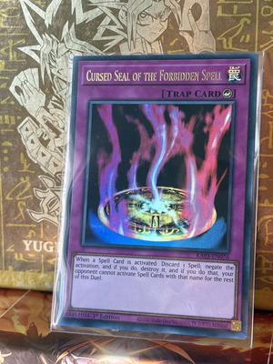 Cursed Seal of the Forbidden Spell Yu-Gi-Oh! trap card