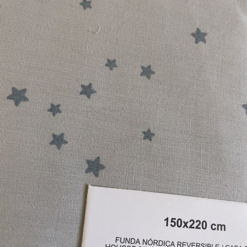 Zara Home duvet cover with stars, new, 150x220 cm
