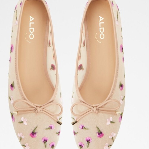 Aldo ballerinas new, beige, size 39.5-40, romantic style