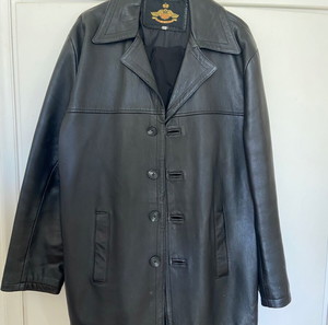 Vintage leather coat