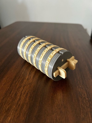 Cryptex da Vinci καινούργιο κουτάκι με μηχανισμό κλειδώματος