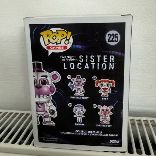 Funko Pop Funtime Freddy used with protector case