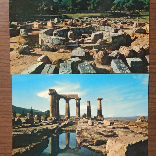 Collectible postcards like new, set of 16 with landmarks
