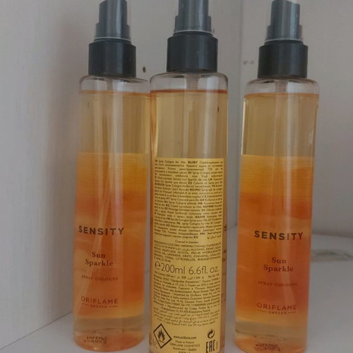 Body Mist Sensity Sun Sparkle 200ml pack of 3 new