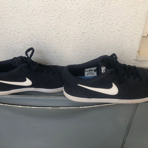 Nike SB shoes like new, size 45, white and blue