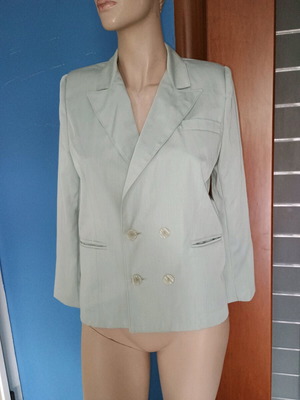 Blazer used for 12 years, women's size S, turquoise