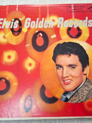 Elvis Presley Elvis' Golden Records LP μεταχειρισμένο, ροκ