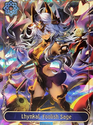 Lhynkal Foolish Sage Leader card Shadowverse Evolve